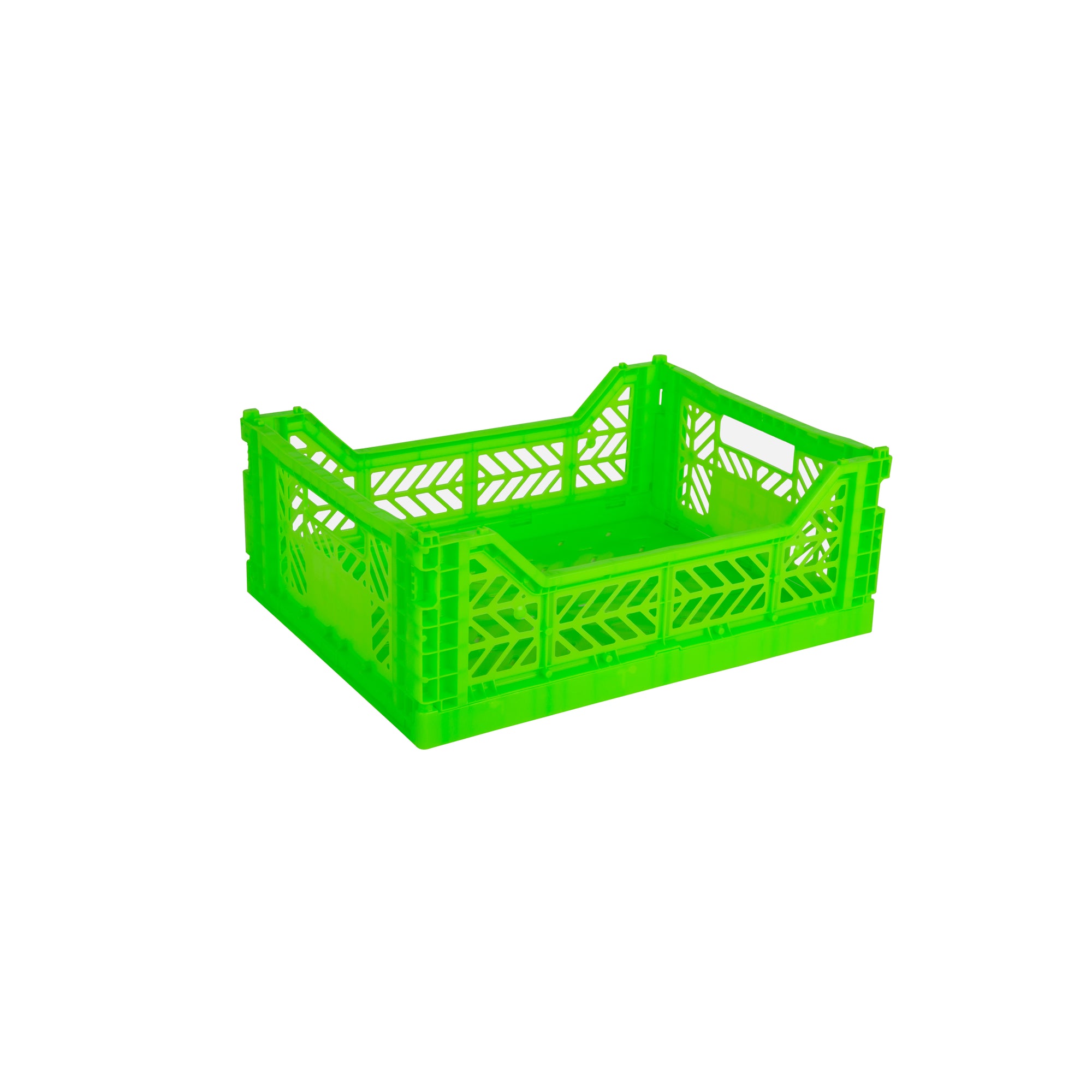 AyKasa - Midi Crate - Neon Green